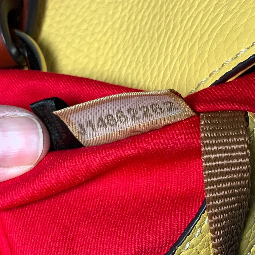 Dooney & Bourke Yellow Tammy Tote